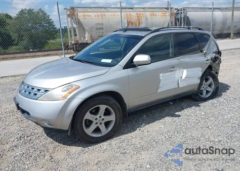 2003 Nissan Murano Sl/Se z USA, uszkodzony, nr VIN JN8AZ08W33W216742